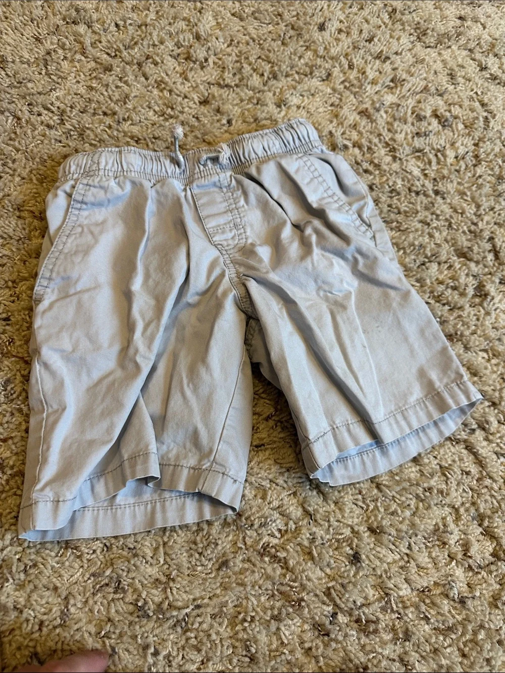 Carter's Light Blue, Khaki, and Red Kids Shorts 4-Pack